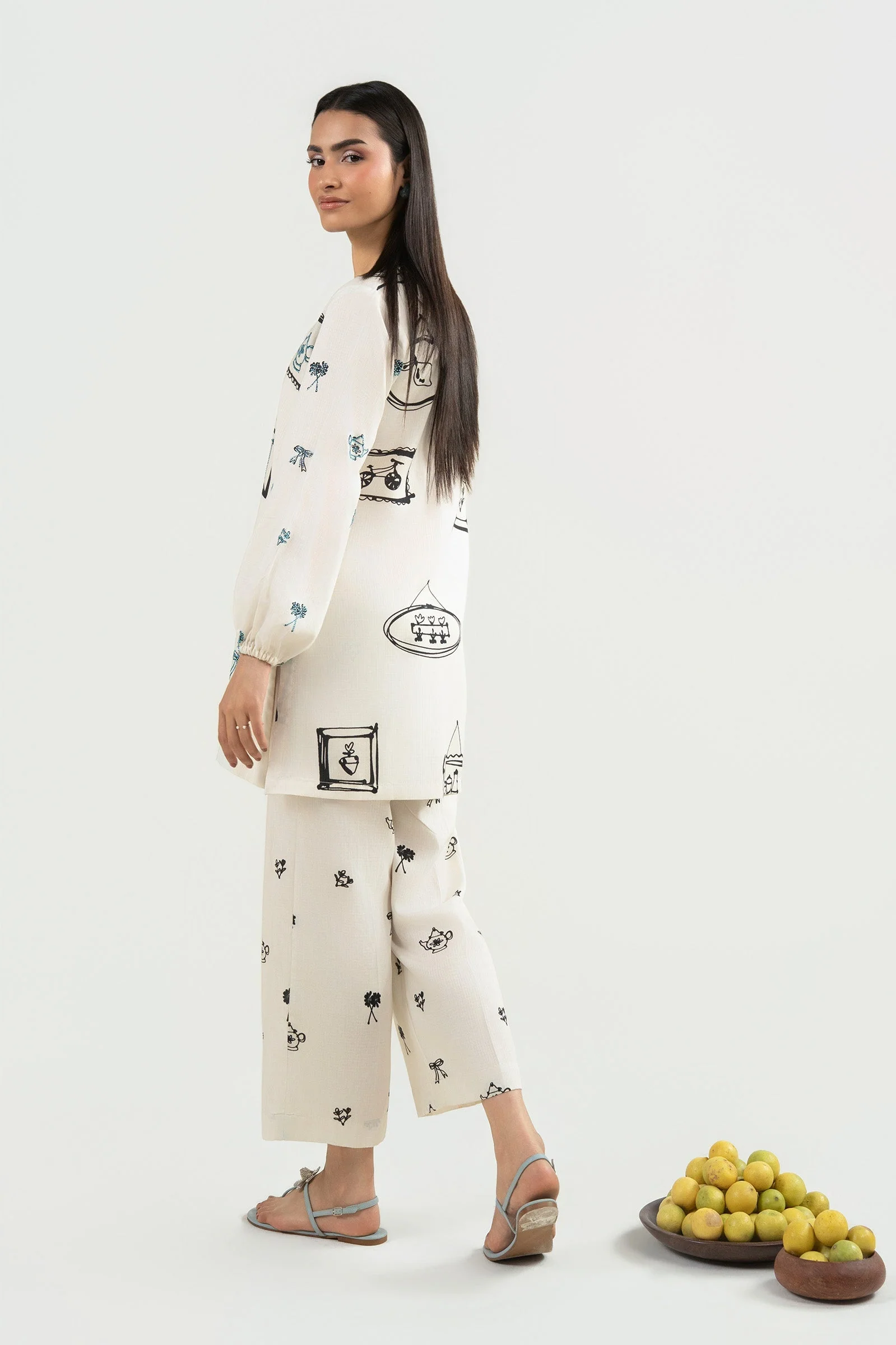 2 Pc Embellished Ripstop Suit - Image 6